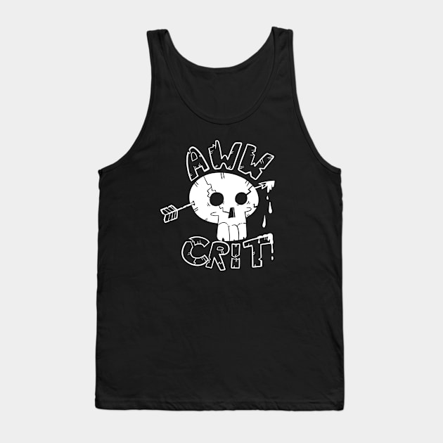 AWW CRIT Tank Top by NamelessPC